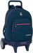 Safta El Ganso Schoolrugzak met Wielen Classic Marineblauw 33 X 45 X 22 cm