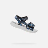 Geox B Lightfloppy sandalen voor baby's en kinderen, marineblauw/koningsblauw, 23 EU
