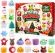 Dumpling Calendrier de l'Avent de Noël 2026 - Balle anti-stress - Cadeaux pour adultes