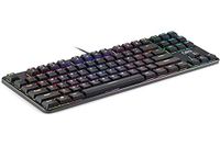 DR1TECH Raven+ TKL Mechanisch gaming-toetsenbord RGB voor pc [20 ml Click] 87 toetsen anti-ghosting - ergonomisch USB-toetsenbord met kabel (internationale QWERTY-lay-out)