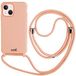 Cool Beschermhoes voor iPhone 13, Glad, Roze