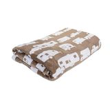Camco Life is Better at The Camping pluche fleece deken | Queen-size deken meet 90\" (L) x 90\" (B) | Greige (53126)