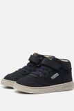 Shoesme Donkerblauw Basket Sneakertje - Sneakers Kinderen - Jongens - Dark Blue - Nubuck - Maat 20