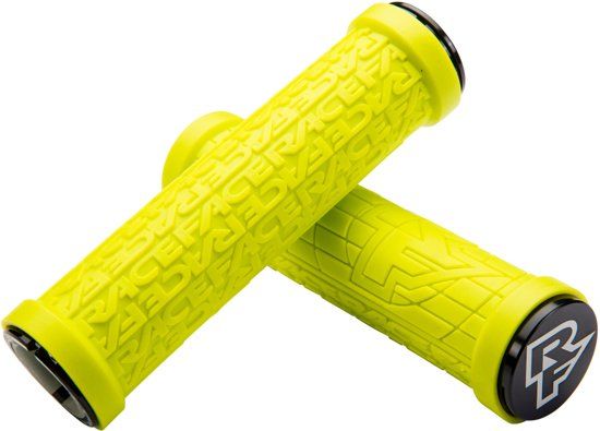 Race Face Grippler Lock-On handvatten geel Lengte 30mm