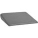Coussin d'assise gris 39 x 38 x 8,5 cm mousse PU