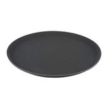 ILSA Antislip dienblad, rond, glasvezel, 35,5 cm