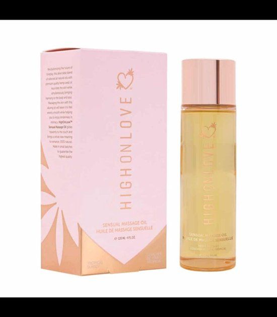 Highonlove Erotische Massageolie Tropical Sunset 120 ml