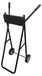 Chariot pour moteur hors-bord - Support moteur pliable - Capacité de charge : 85 kg - 4 roues - Poignées - Convient aux moteurs 4 temps - Noir