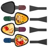 Merkloos Raclette Pannetjes - Antiaanbaklaag - 4 stuks