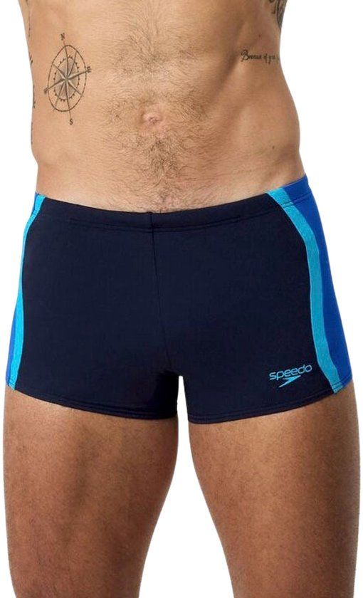 Speedo Solid Splice Aquashort Heren - Marine/Blauw - XL