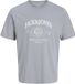 JACK&JONES JORNANTUCKET TEE SS CN FST JNR Jongens T-shirt Maat 140 Katoen Lichtblauw