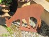 Edelrost cerf broutant
