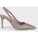 LK Bennett Clare Escarpins Ouverts Gris