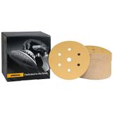 Mirka Gold Universeel Schuurpapier Ø 150mm Klittenband 7-gaats, korrel P80, 100 st