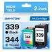 HP Cartouches d'encre 339 XL Noir + 344 XL Couleur, 2 pièces