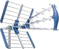 EDISION TALOS 13db Triple Digital Terrestrische Antenne UHF 21-48, met 5G LTE cutoff, ideaal voor Digitale Terrestrische TV-kanalen ontvangst DVB-T/T2, 470-694Mhz, Lengte 47cm, LTE700, Blauw en