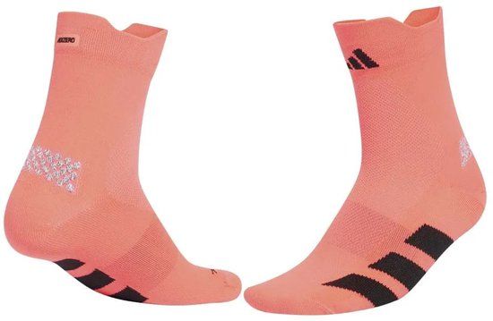Adidas Running Adizero Quarter Sokken Roze EU 46-48