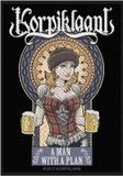 Rock Off Korpiklaani Patch A Man With A Plan Multicolours