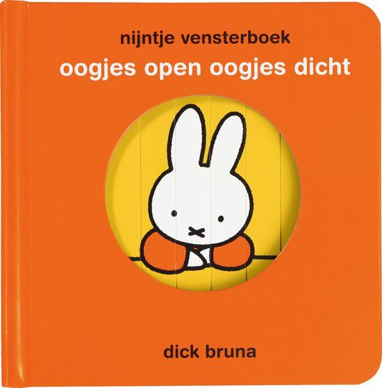 Top1Toys Nijntje Vensterboek, Oogjes Open Oogjes Dicht