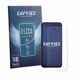 Savvies Screenprotector voor Xiaomi Poco C81 Pro - Folie Beschermfolie transparant 18 Stuks