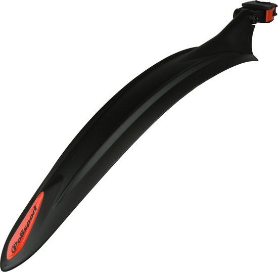 Polisport Cross Country Evo Achterspatbord - Zwart - 26-29 inch - Zadelpenmontage