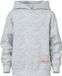 NAME IT Jongens Trui met capuchon NKMKIKOLAI LS NREG HOOD SWE BRU WH BOX - Grijs Melange - Maat 134/140