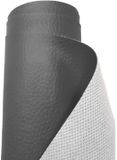 T.a Express A-Express Premium gekorreld waterdicht imitatieleer stof per meter - 100 cm x 140 cm (donkergrijs)