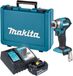Makita DTD 173 RM1E clé à chocs sans fil 18 V 180 Nm 1/4" sans balai + 1x batterie 4,0 Ah + chargeur + mallette