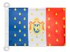 AZ FLAG Bootvlag Standaard van Napoleon III van Frankrijk 45x30 cm