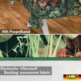 ANRO Tafelkleed Tropische bladeren Bruin 240x140cm