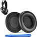 OEM Steelseries Zachter Lederen Oorkussens Vervanging voor Steelseries Arctis Nova Pro Draadloze Hoofdtelefoon - Zwart