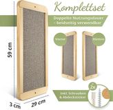Merkloos / Sans marque Shenzhen Haorui Industrial Technology Co., Ltd. Krabplank Hout Karton 59 cm