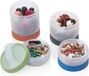 HumanGear Stax Clear/Spectrum Medium Starter 4-pack