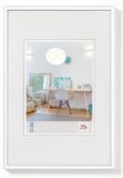 walther design KV460W3 New Lifestyle Kunststoff Bilderrahmen, 40x60 cm, weiss, 3er Pack