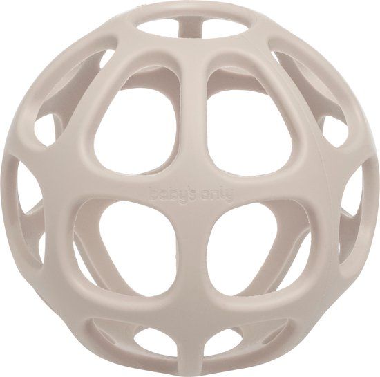 Baby's Only Siliconen baby speelbal - Warm Linen