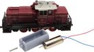 Minitrix micromotor NM065 motor ombouwset voor V 60, BR 260, BR 261 Model met tandwiel