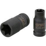 KS Tools 515.0996 3/8" Dopsleutel, Torx-E kracht kort, E11