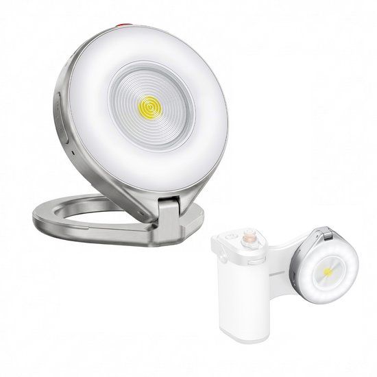 Telesin Magnetische Flitser & Ringlamp MagSafe - Titanium
