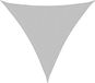vidaXL - Voile d'ombrage - 6x6x6 m - 100% polyester oxford - gris clair - vert