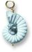 BONNIE STUDIOS Blue Shell Small Pendant Sieraden Dames - Lichtblauw