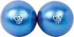 Fitness-Mad MADFitness - Gewichtballen - 2 x 1,5 Kg - PVC - Diameter 12 cm - Blauw