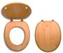 Novaservis Prestige abattant WC, pin, laiton