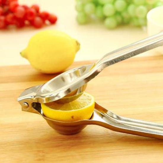 KitchenKings Hoge Kwaliteit KitchenKing Citroenpers - Limoenpers - Handcitruspers - RVS