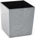 HowHomely Flore Flore Series - Bloempot - Modern Design - Grijs Beton - Premium Kwaliteit - 19cm