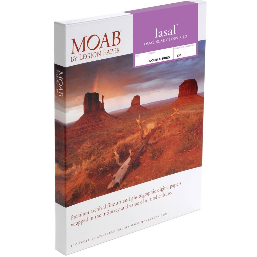 Moab Paper Moab Paper Lasal Dual Semigloss 330 papier A4 25 vellen