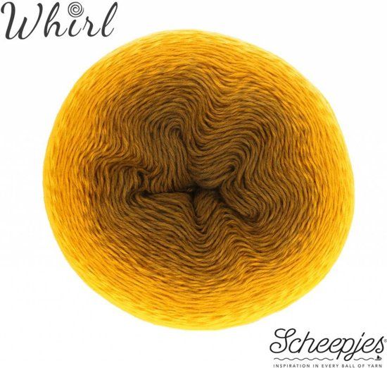Scheepjes Whirl Ombré 564 Golden Glowworm - Katoen - 8717738605644