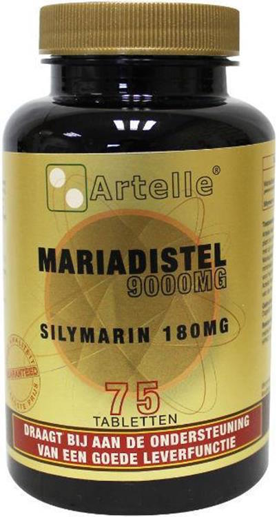 Artelle Mariadistel 9000mg Tabletten 75st