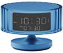 Réveil numérique avec fonction snooze, plastique, bleu, noir
