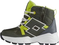 Lotto Kinderwinterlaarzen 2601330K Olive/Lime Leer Textiel Rubber/Kunststof