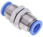 RS PRO Schott insteekadapter, messing vernikkeld, 10 bar, verpakking van 10 stuks